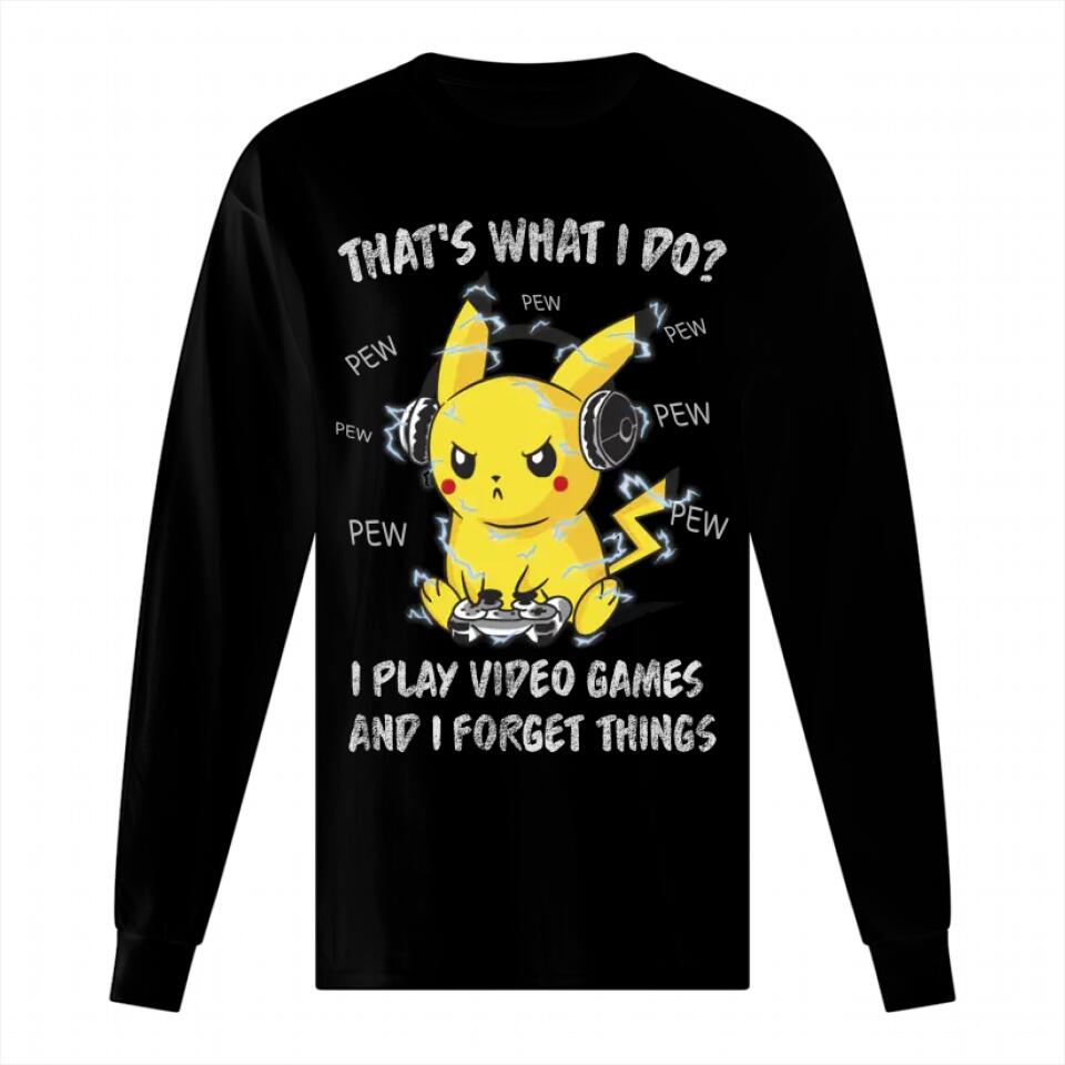 Pikachu Forget Things