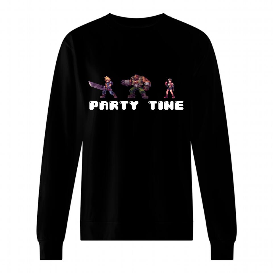 Personalized Unisex Shirt - Custom FFVII characters - Party time