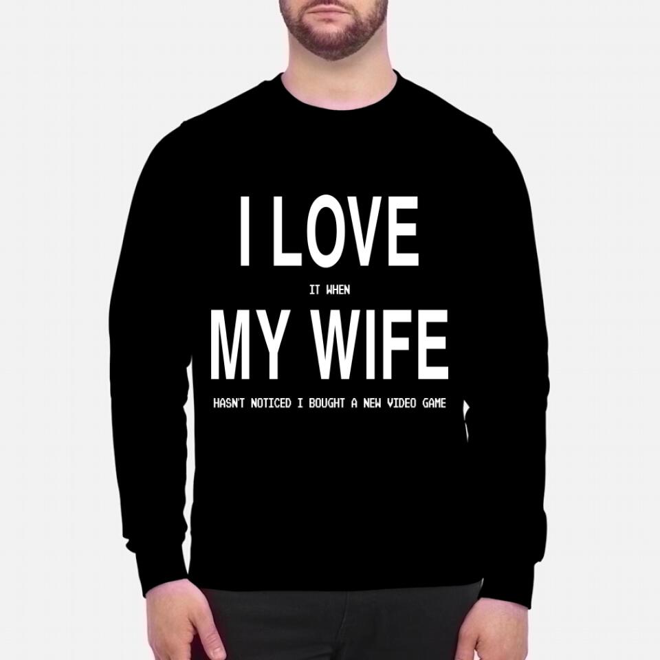 I love my wife when she lets me buy game