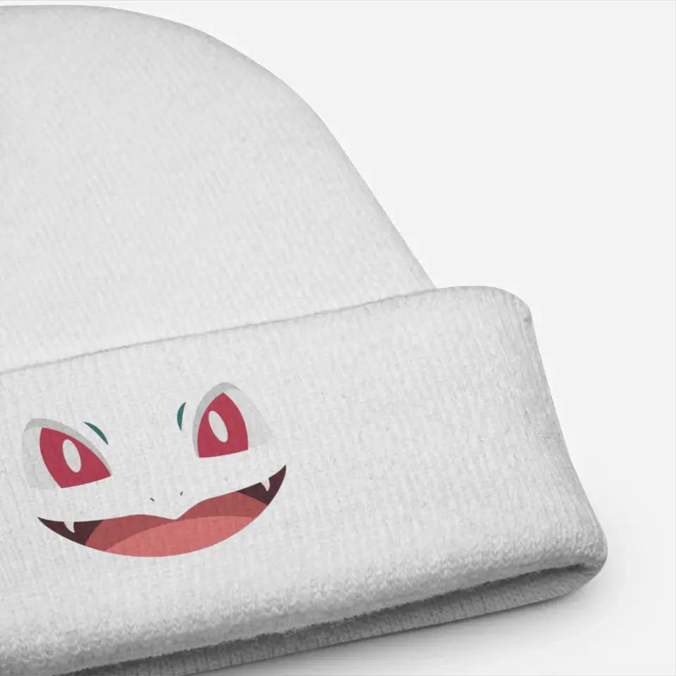 Bullbasaur Inspired Beanie