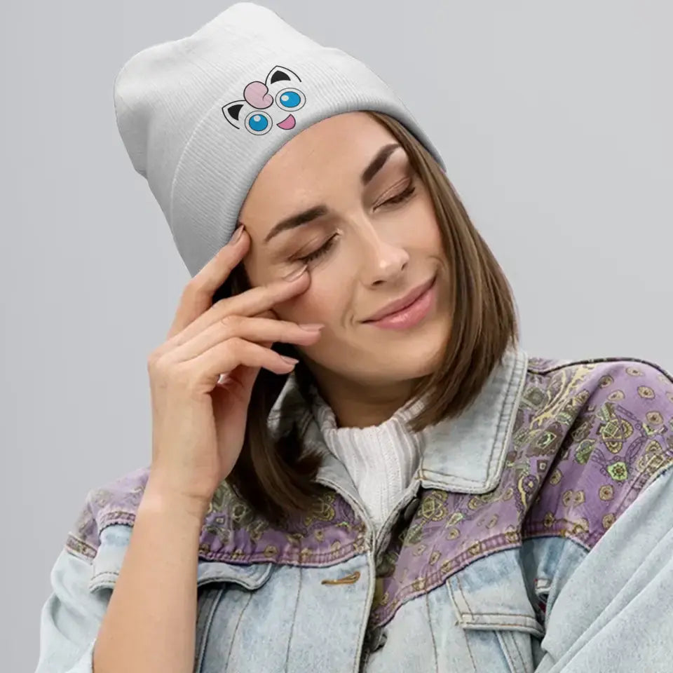 Jigglypuff Inspired Beanie