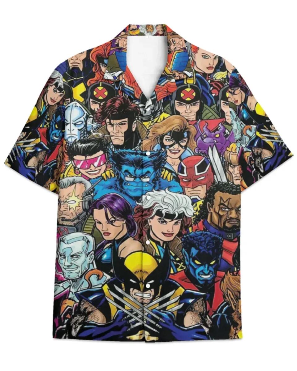X-man Wolverine Hawaiian shirt