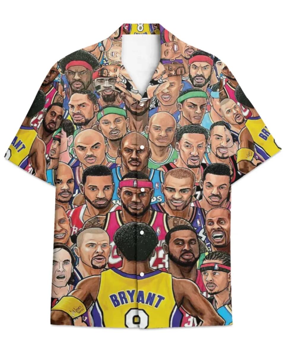 Basketball Bryant Hawaiian shirt