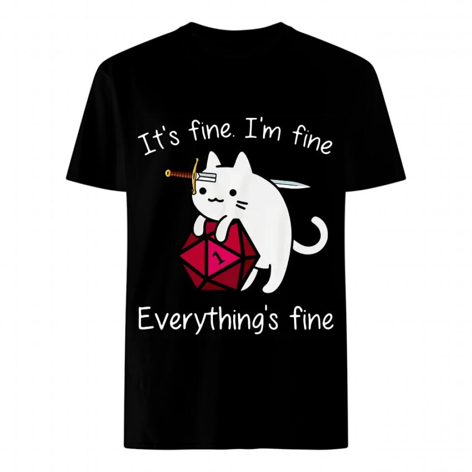 It's fine. I'm fine. Everything's fine