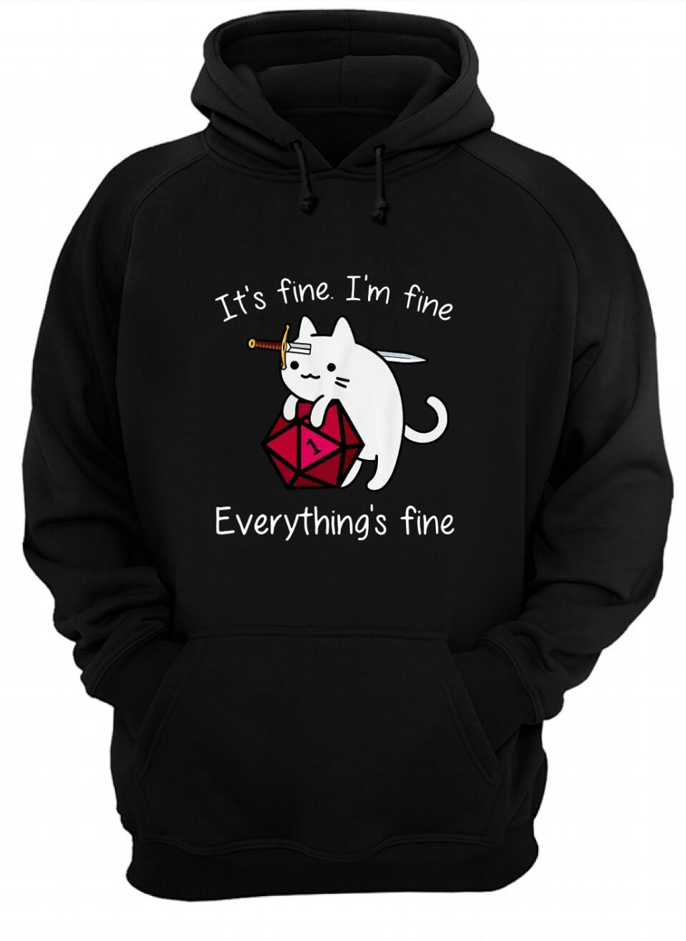 It's fine. I'm fine. Everything's fine