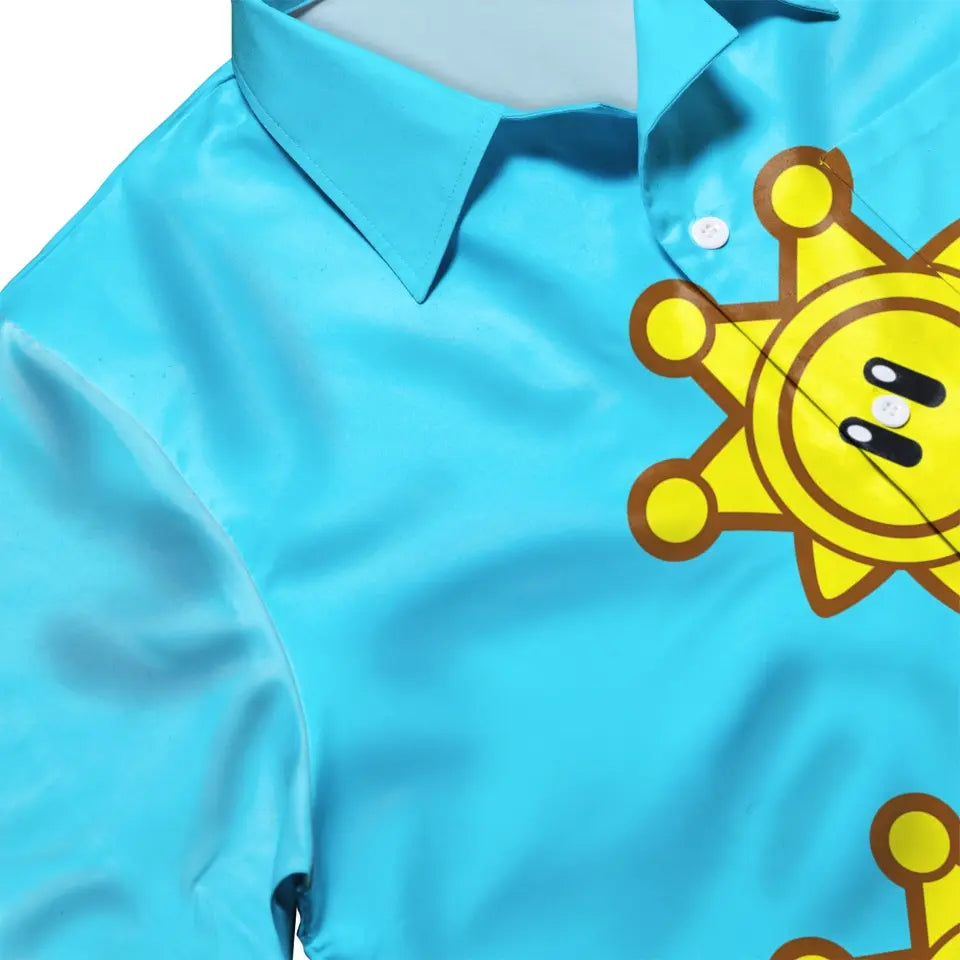 Super Mario Hawaiian shirt