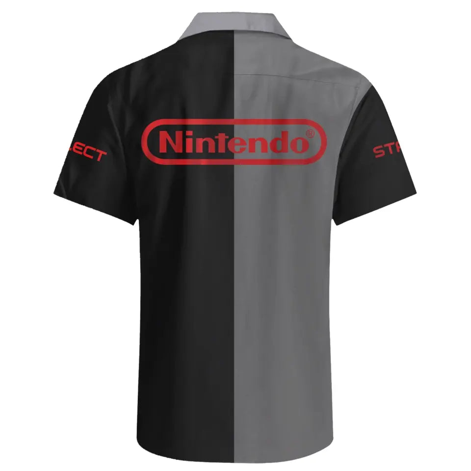 NES controller Hawaiian shirt