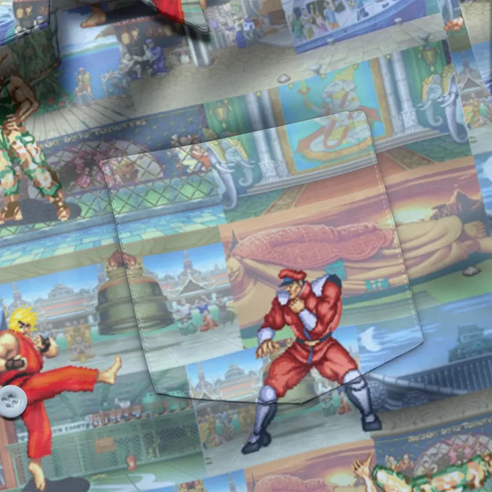 Street Fighter Hawaiian shirt