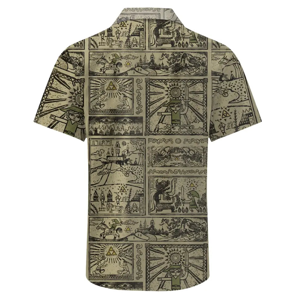 Zelda Wind Walker Hawaiian shirt