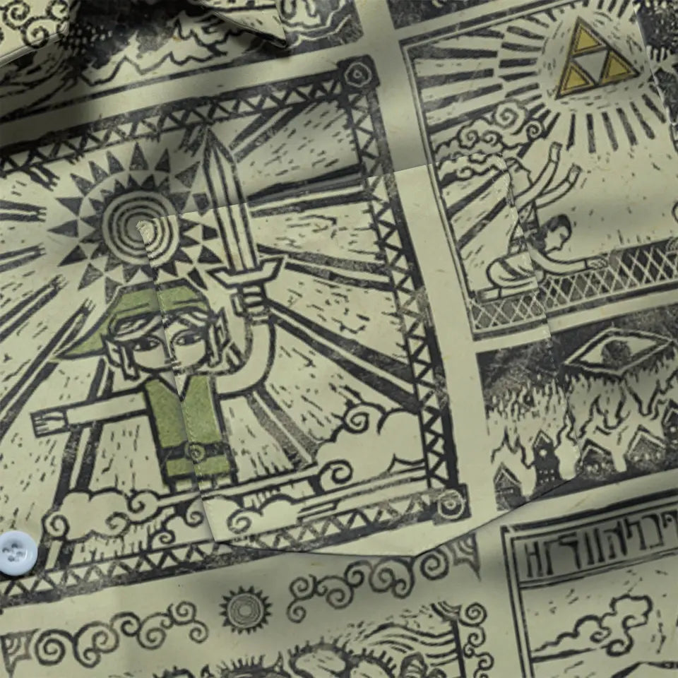Zelda Wind Walker Hawaiian shirt