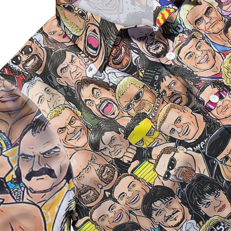 WWE Hell Hawaiian shirt
