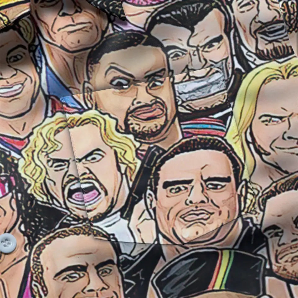 WWE Hell Hawaiian shirt