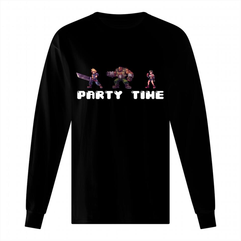 Personalized Unisex Shirt - Custom FFVII characters - Party time