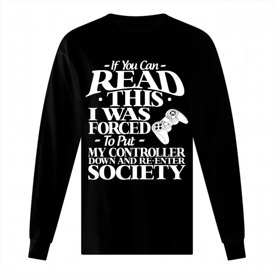 If you can read this - I was forced to put my controller down and re-enter society