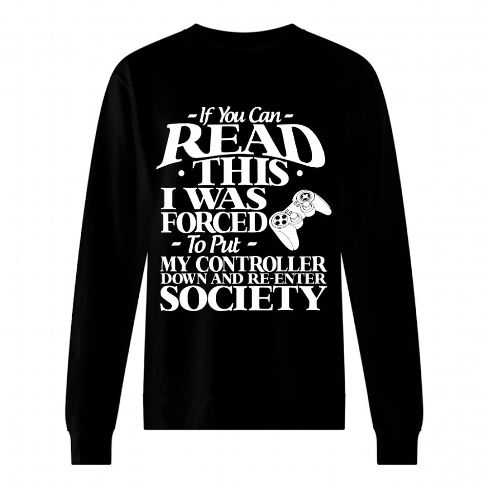 If you can read this - I was forced to put my controller down and re-enter society
