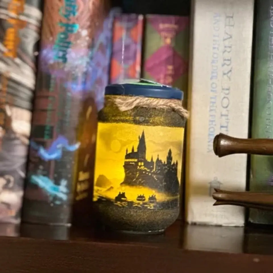 Wizardry School Candle Holder
