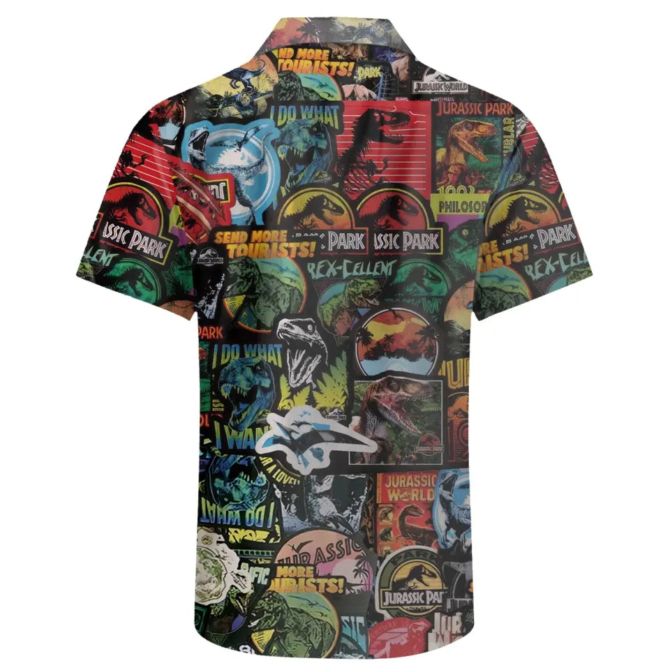 Jurassic Park Men's Hawaiin Shirt