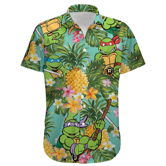 Teenage Mutant Ninja Turtles Hawaiin Shirt