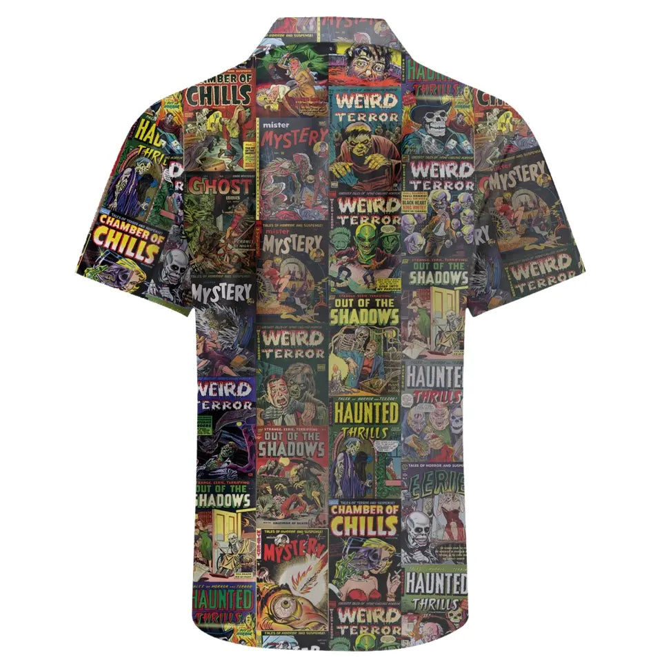 Horror comic Book Movie Character Hawaiian Shirt