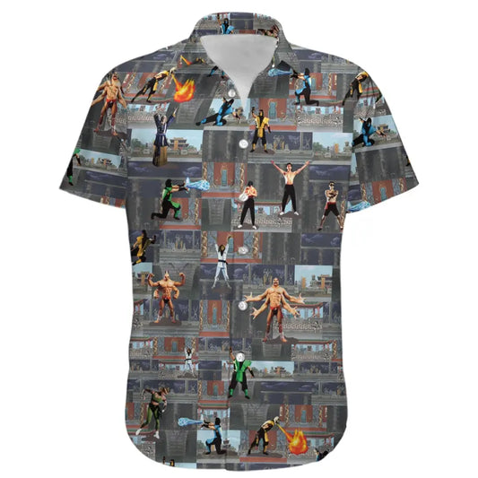 Mortal Kombat Hawaiian shirt