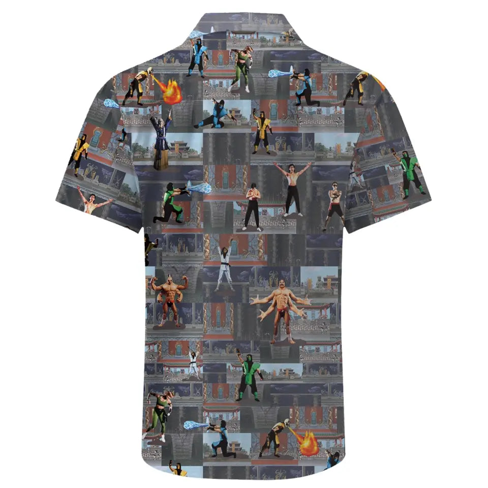 Mortal Kombat Hawaiian shirt