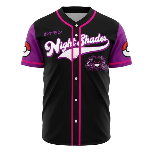 Night Shades Pokémon Baseball Jersey