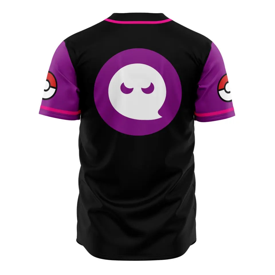 Night Shades Pokémon Baseball Jersey