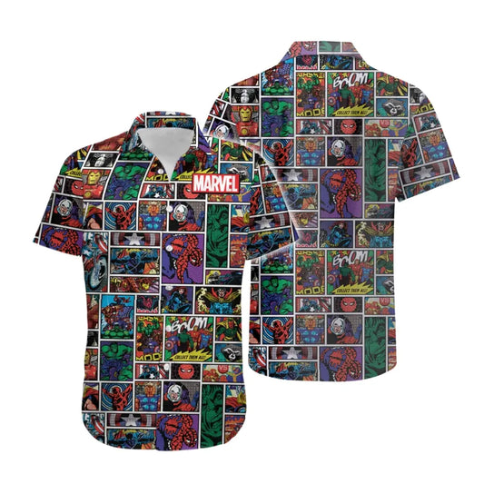 Marvel Comics Hawaiian Shirt