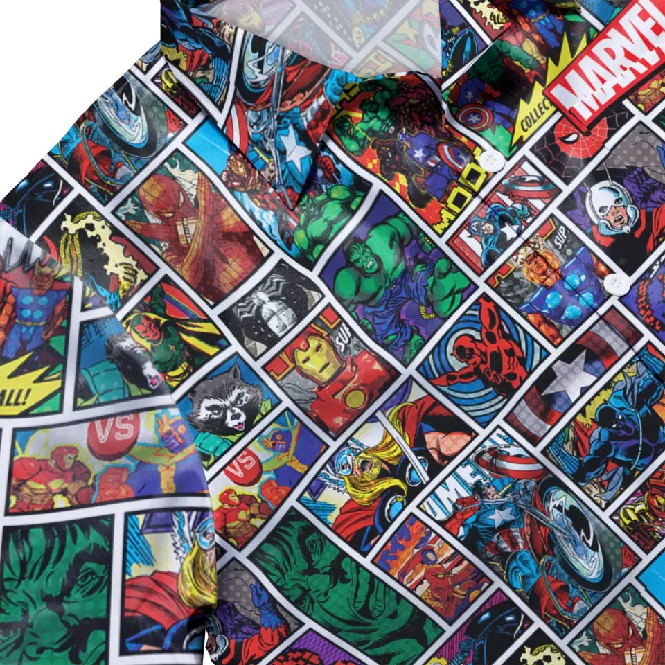 Marvel Comics Hawaiian Shirt