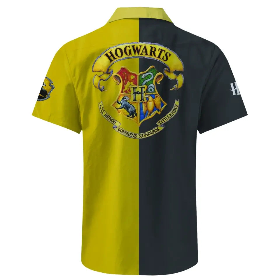 Hufflepuff Hawaiian shirt