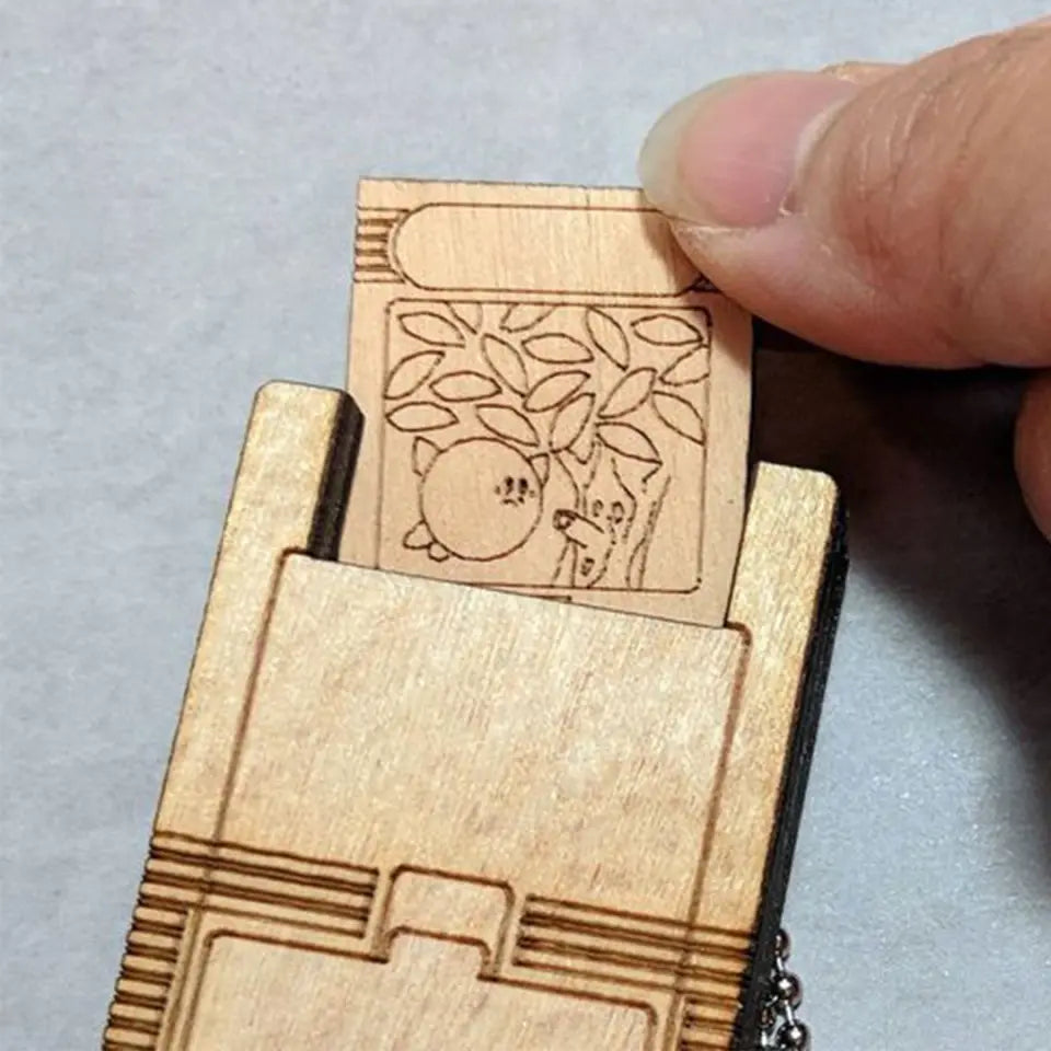 Wooden Game Boy Cartridges