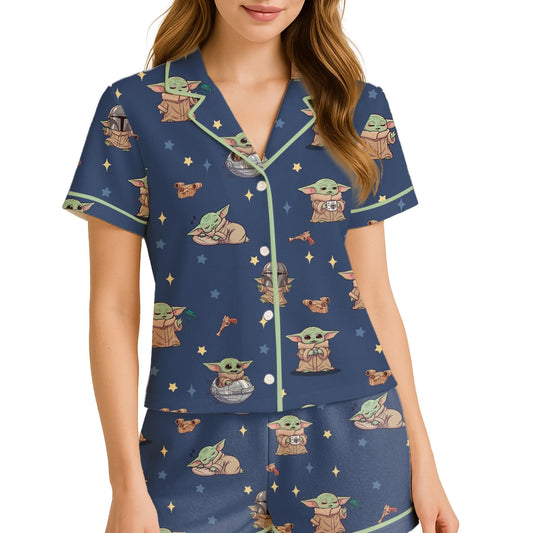 Woman wear shirt and short