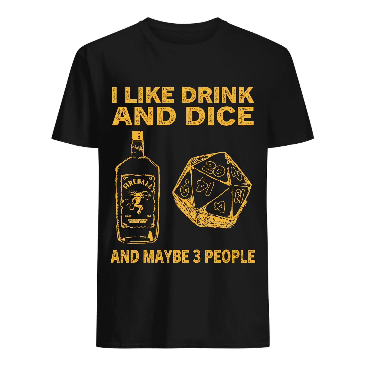I like drink and dice