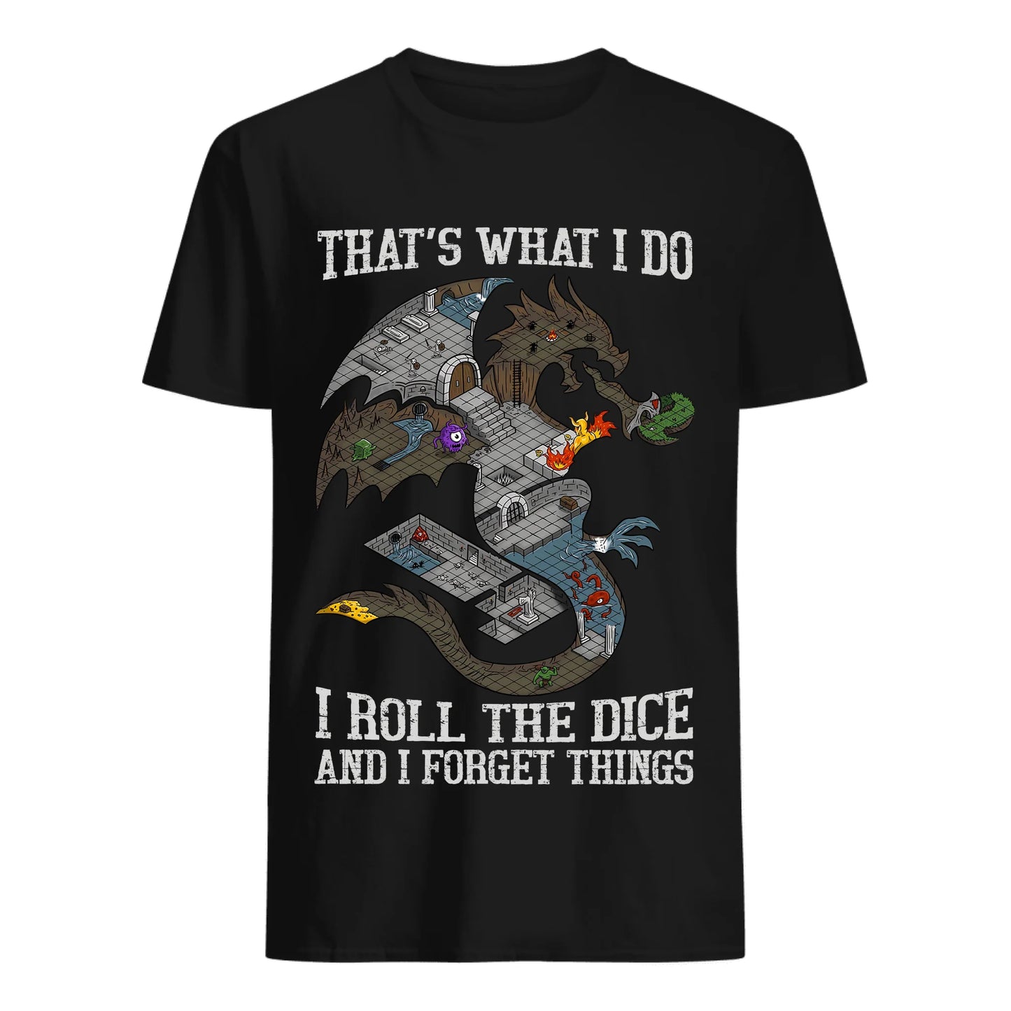 I roll dice and I forget things