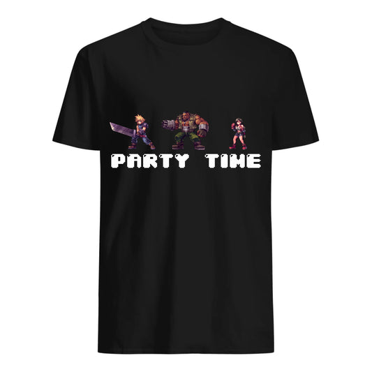 Personalized Unisex Shirt - Custom FFVII characters - Party time