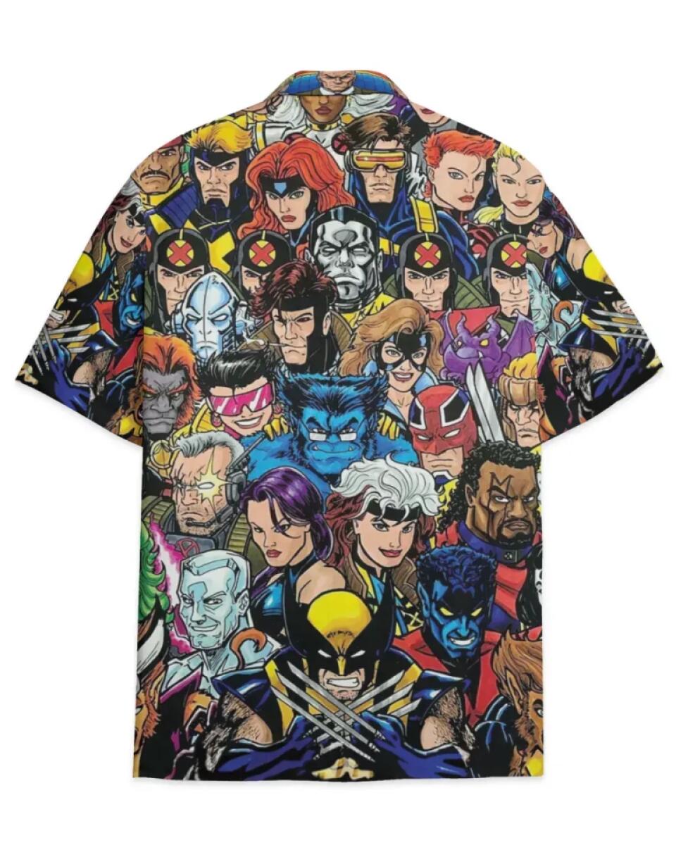 X-man Wolverine Hawaiian shirt