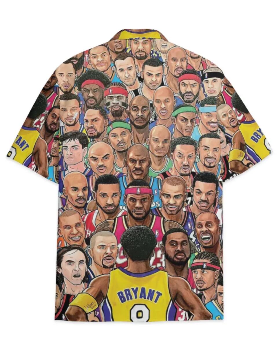 Basketball Bryant Hawaiian shirt