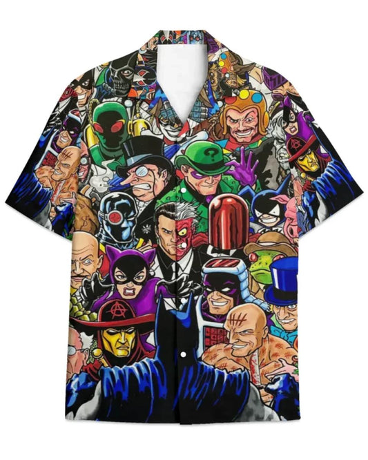 Batman vs all Hawaiian shirt