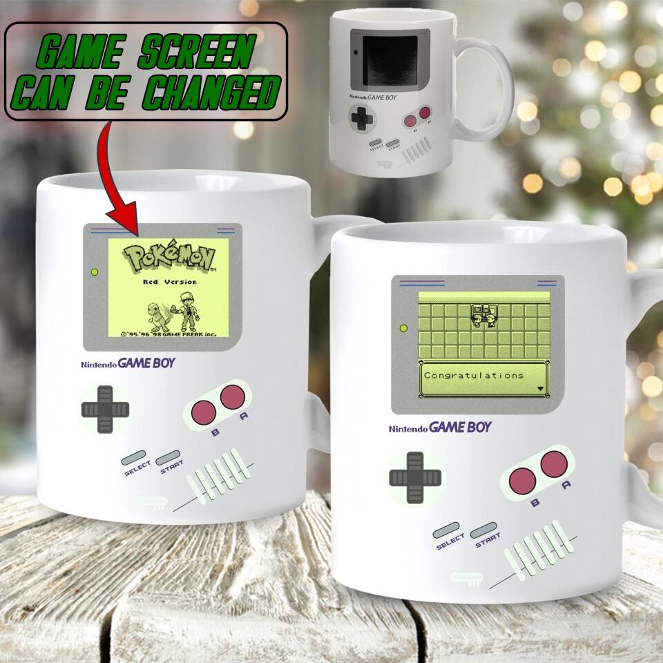 Game Boy Magic Mug - Customized game - Best gift
