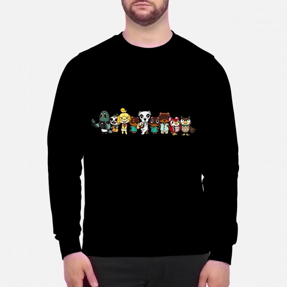 Personalized Animal Crossing shirt - Choose your favorite villagers