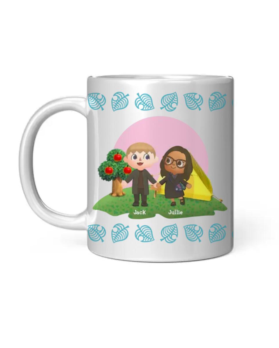 Personalized Animal Crossing Mug - Gift For Your Love - Valentine Gift