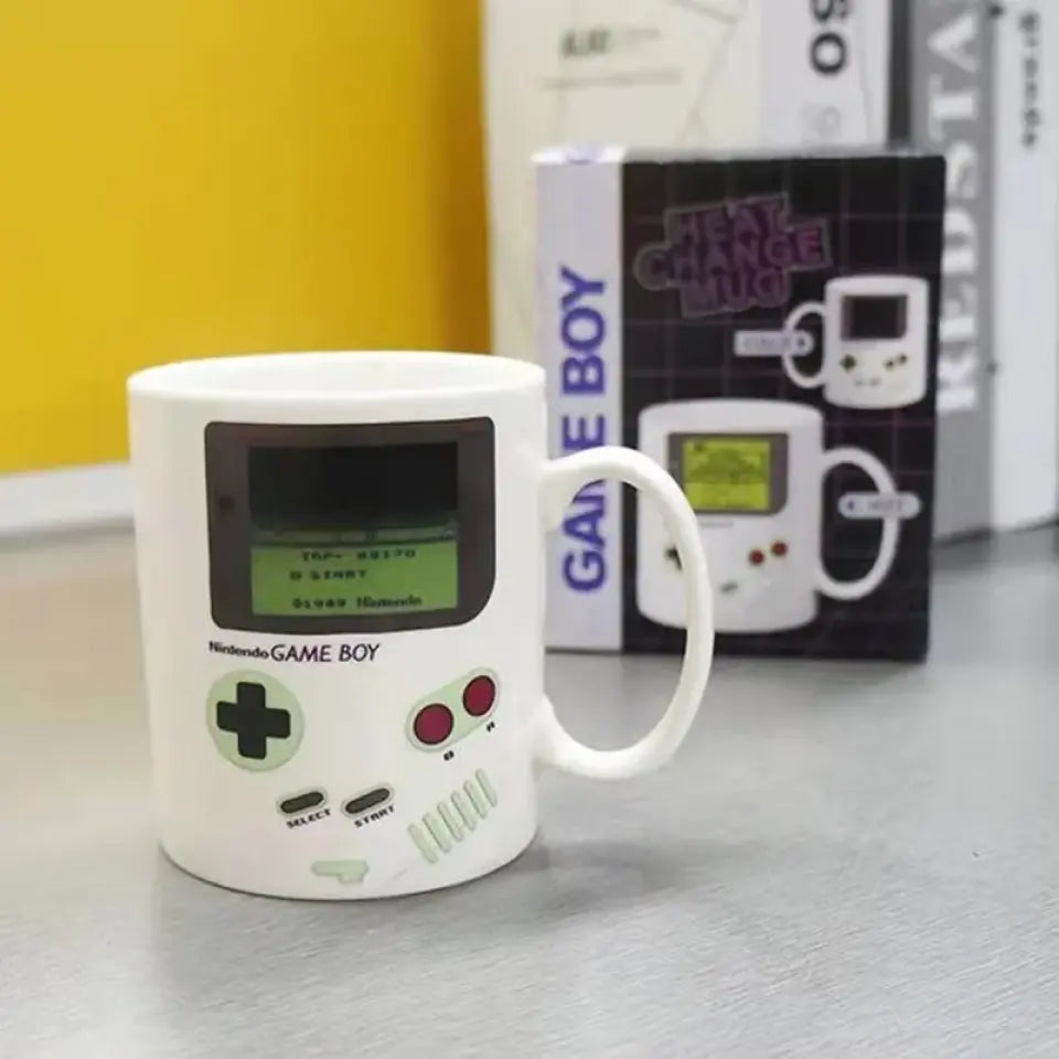 Color Changing Mug - Customize Game Boy Mug - Choose your favorite game