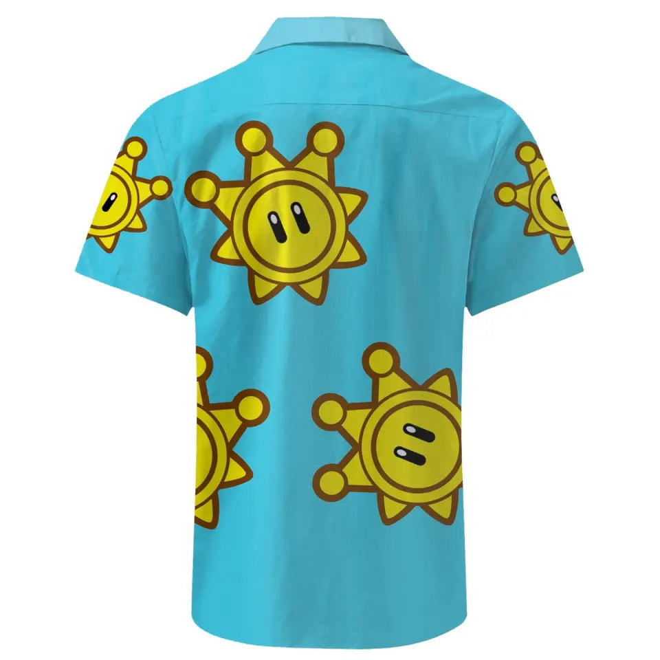 Super Mario Hawaiian shirt