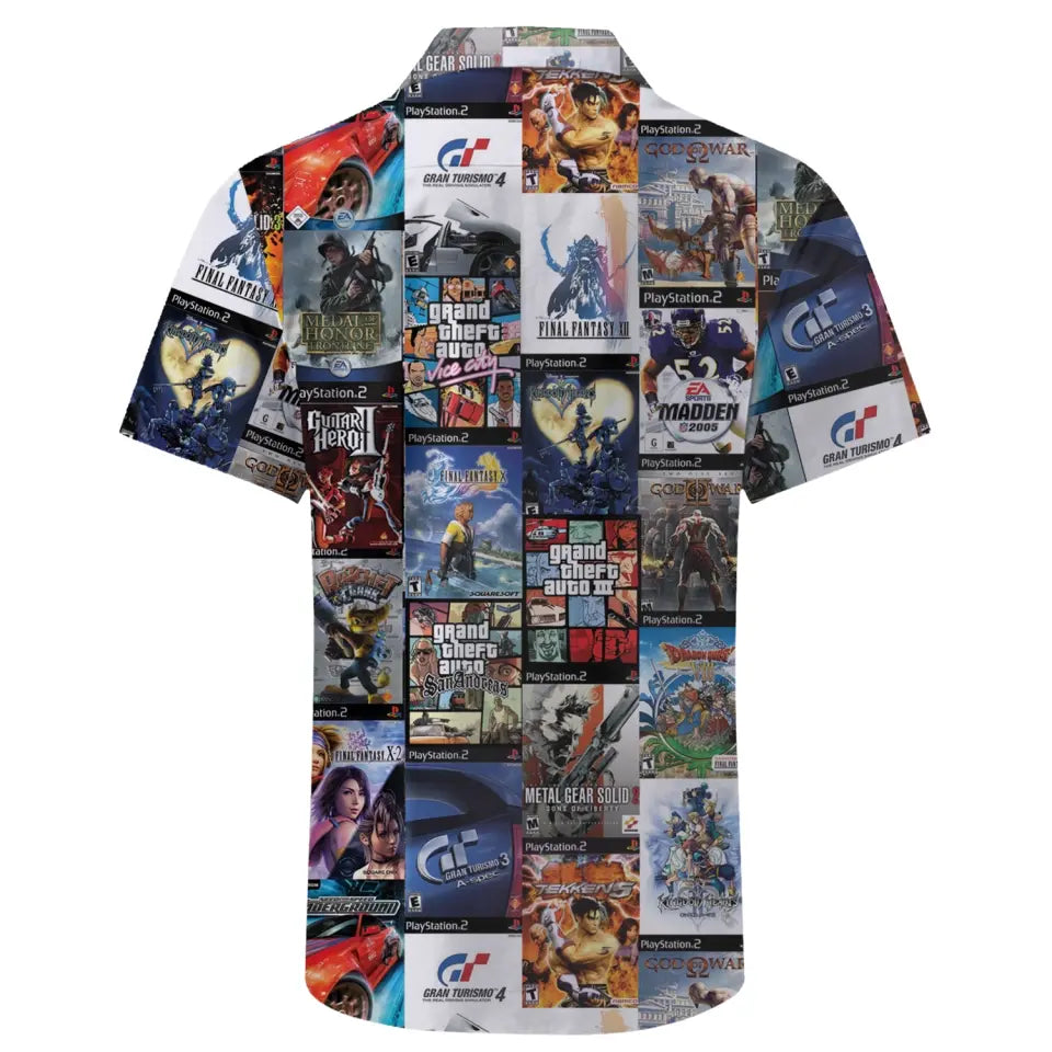 PlayStation 2 Hawaiian shirt
