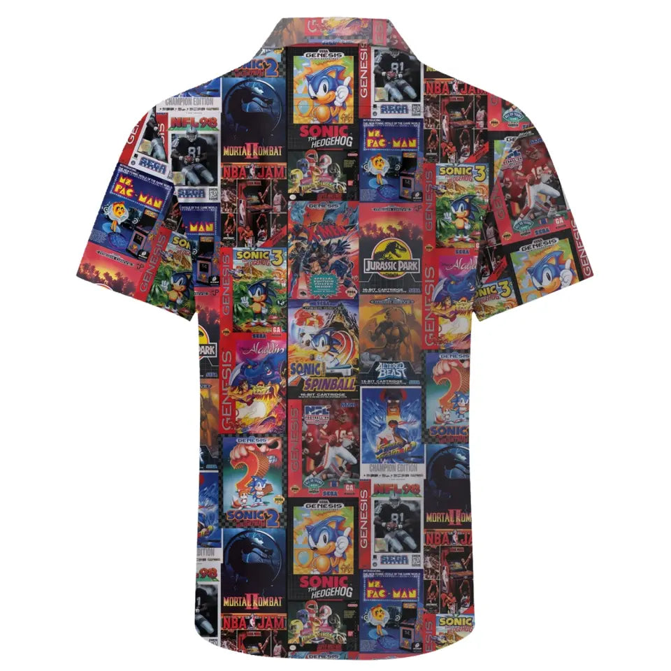 Sega Genesis Hawaiian shirt