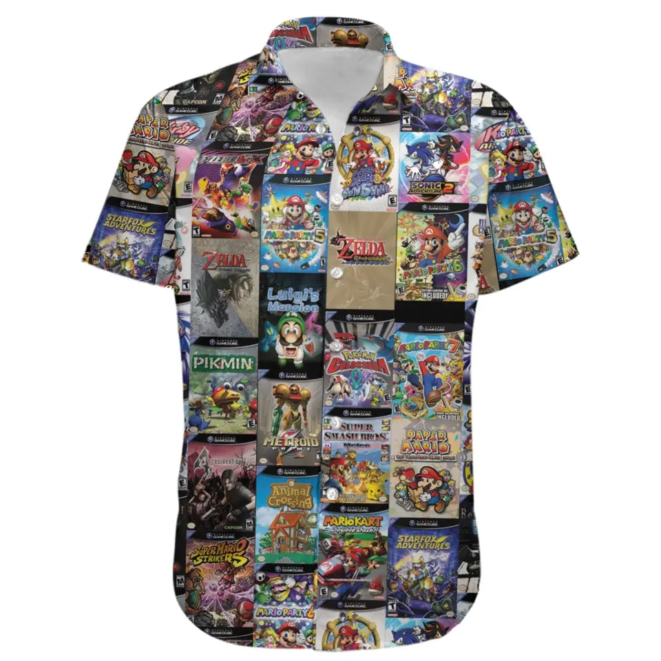 GameCube Hawaiian shirt