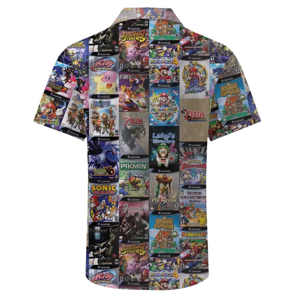 GameCube Hawaiian shirt