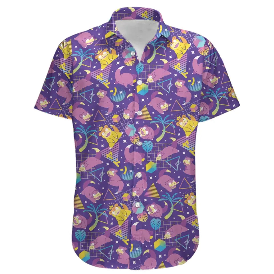 Slowpoke Hawaiian shirt